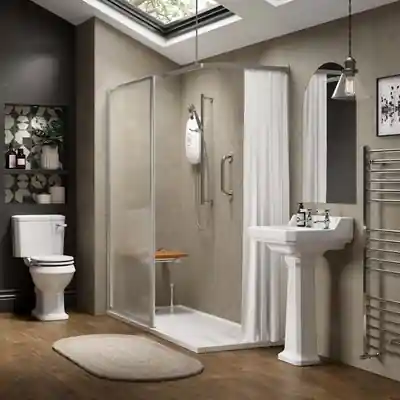 affordable walk-in shower